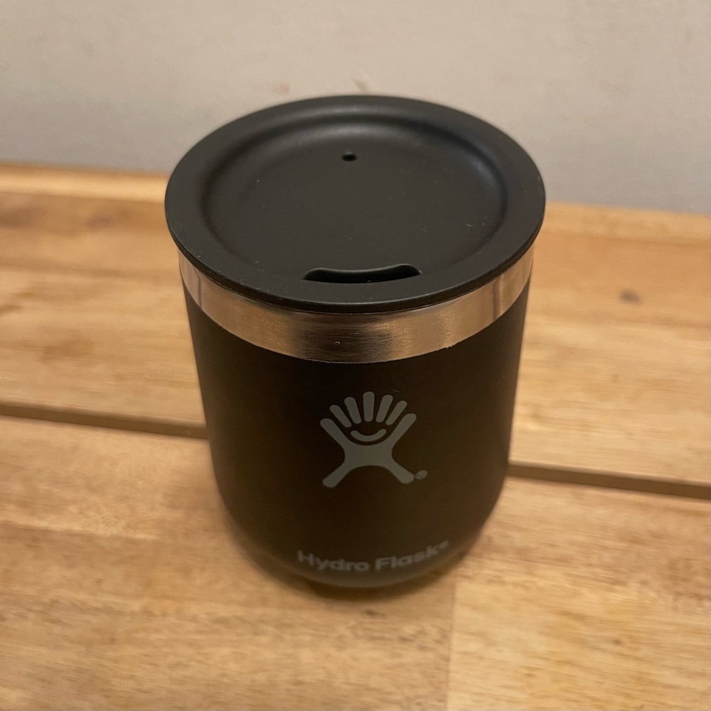 Hydro Flask 10oz Wine Tumbler with Lid - Black - Gently Used Black